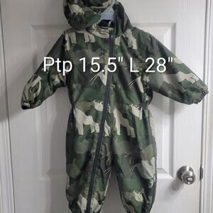 #344 Snow Suit Outfit sz 24 Months